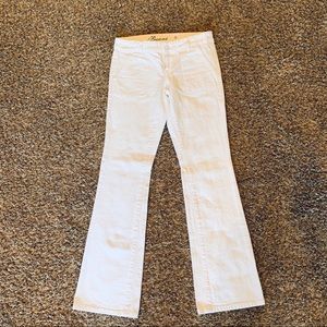 Tommy Hilfiger White Boot Cut Jeans